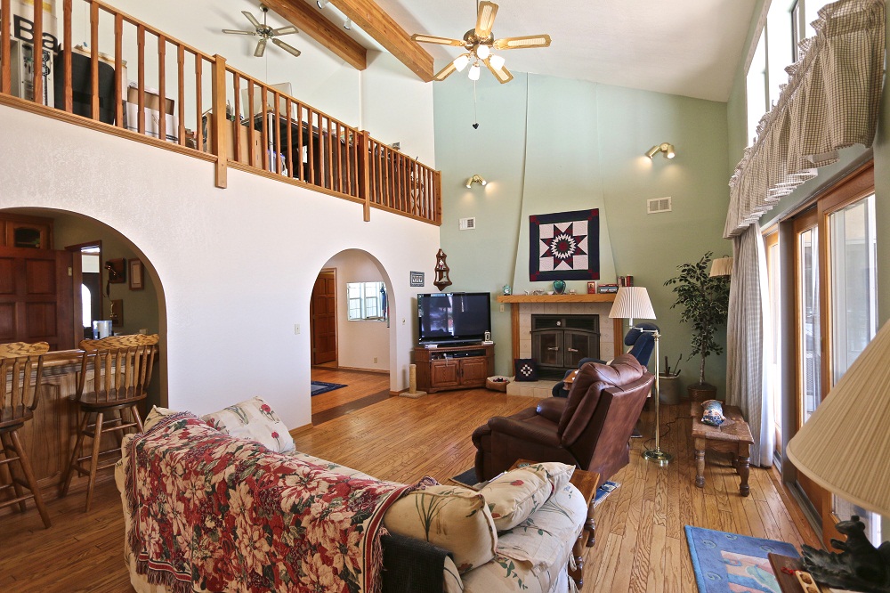 20 Above The Family Room Is A Huge Loft Open On Both Sides